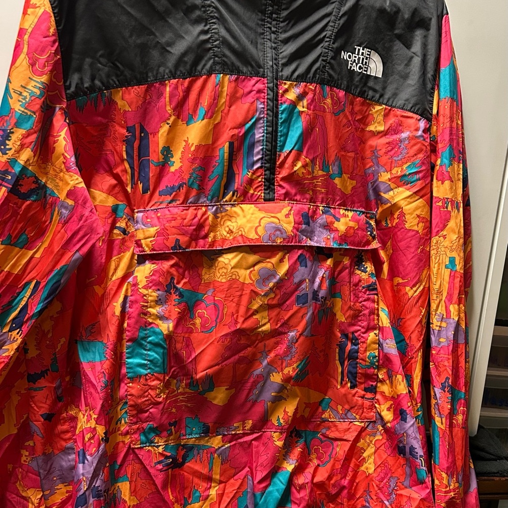 The North Face Colorful Windbreaker Jacket